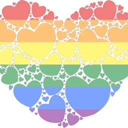 heart hearts love loveheart rainbow freetoedit schearts