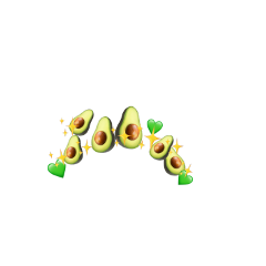 freetoedit avocado avocadoqueen green crown