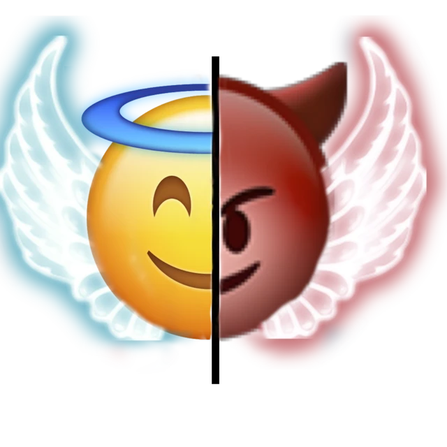 Ange Demon Sticker By Leane Ange Demon Sticker By Leane