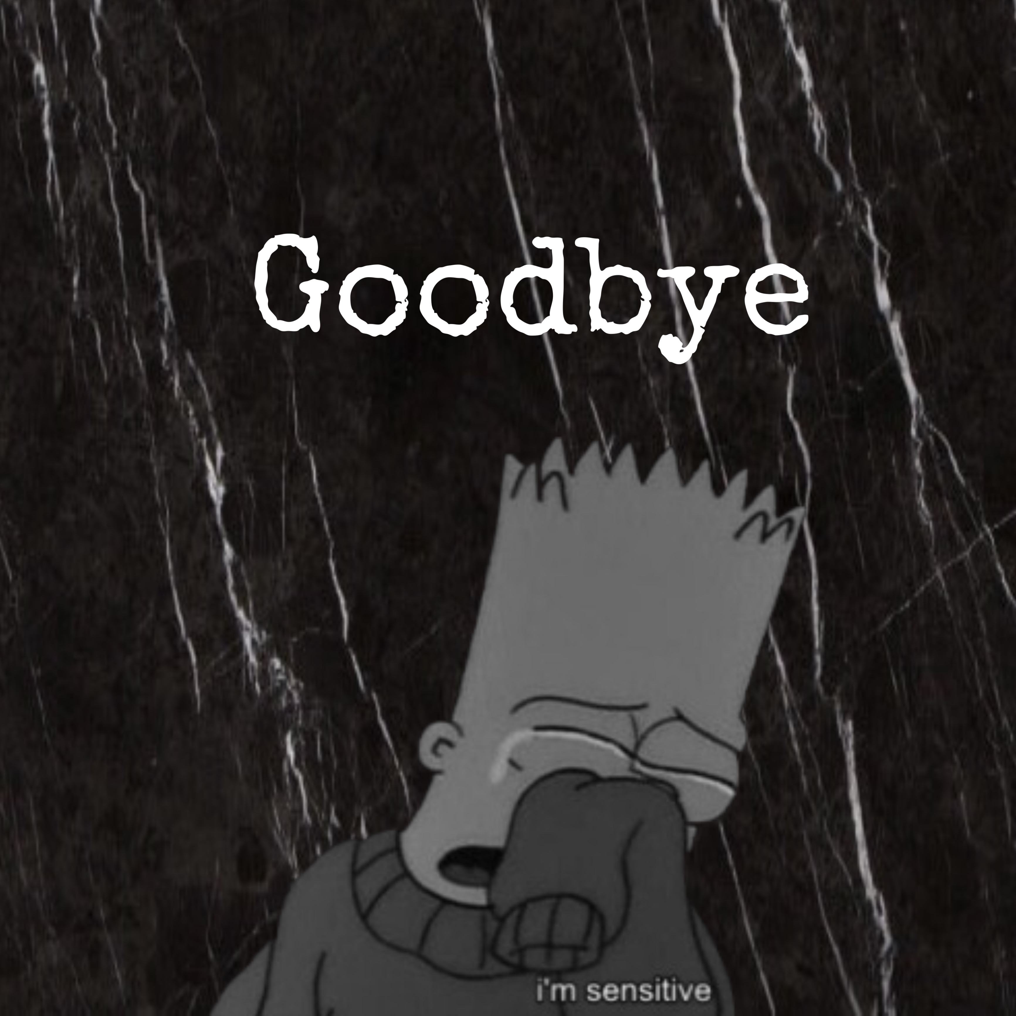 sad goodbye images