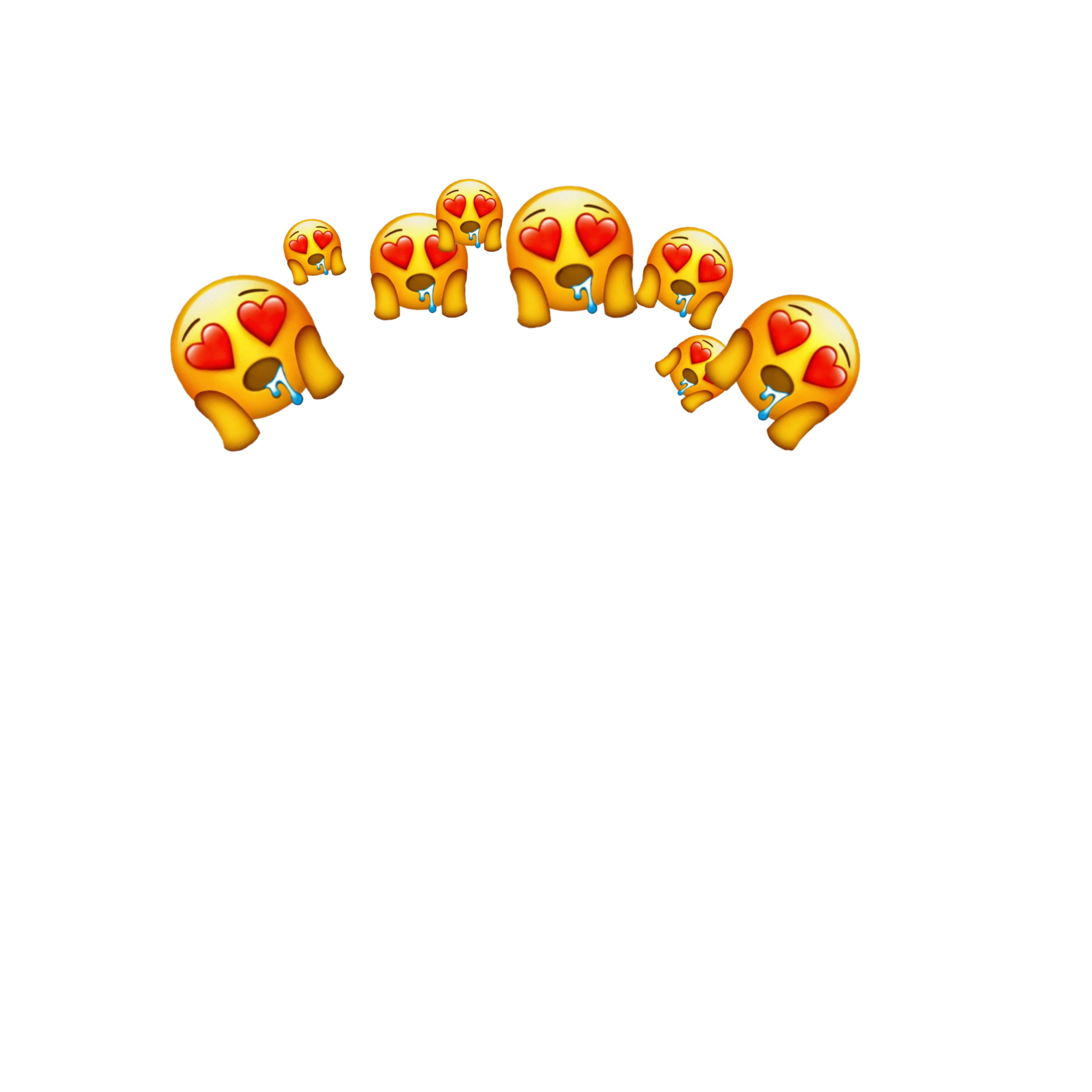 emojicrown crown emoji heart love sticker by @fvckng-loser