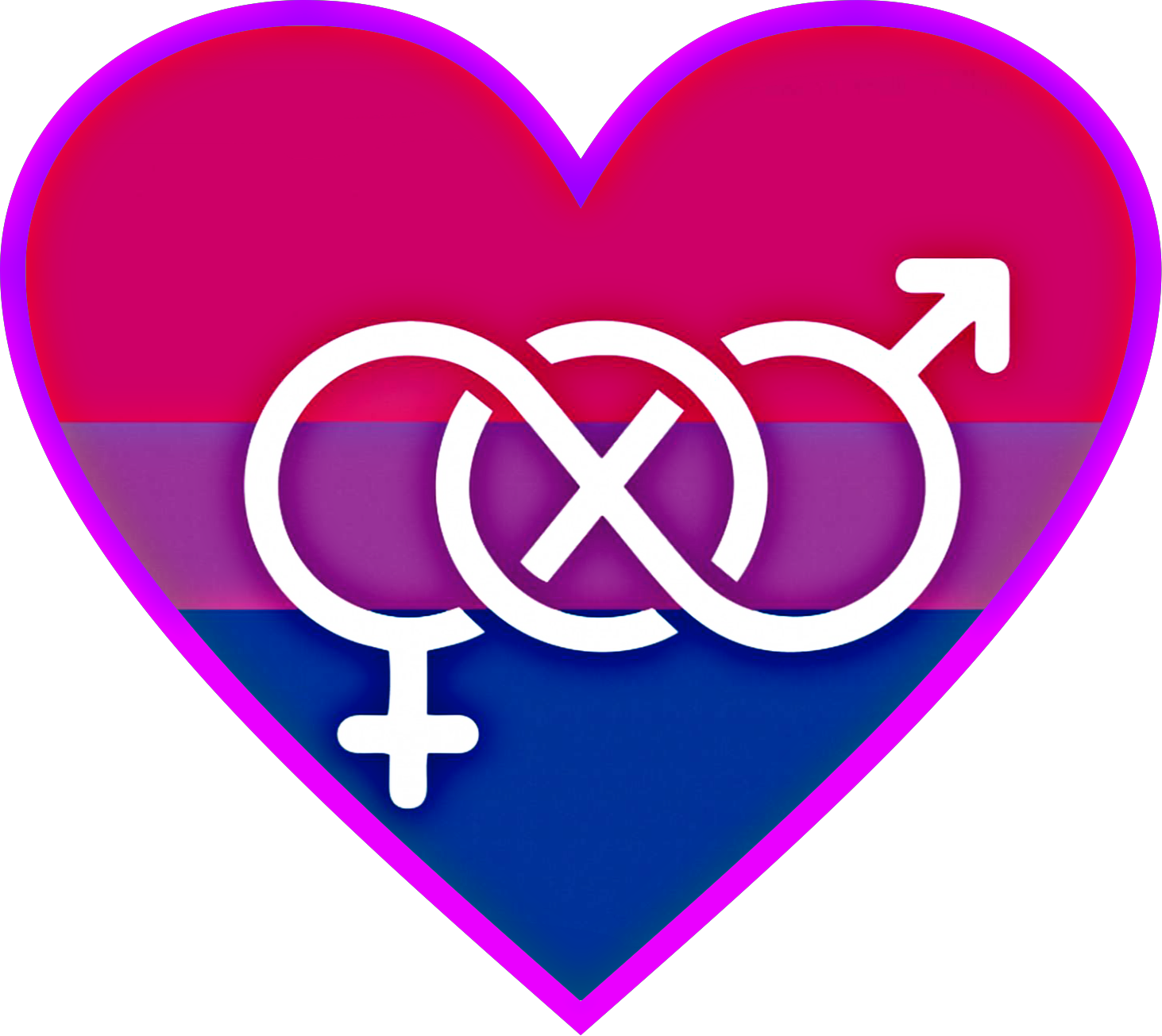 Bisexual Bisexuality Pride Loveislove Sticker By Tth964