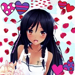 rosepetals picsartchallenge anime animegirl animeart srcrosepetals freetoedit