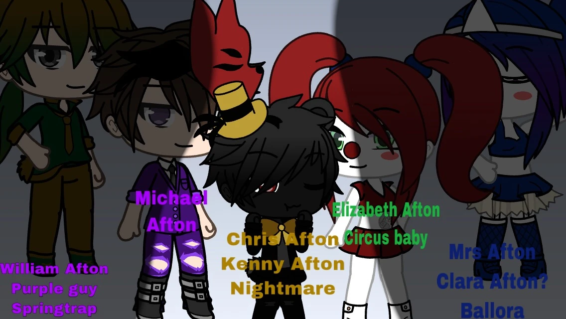 Aftonfamily Animatronics All Is Image By Lilith Edits