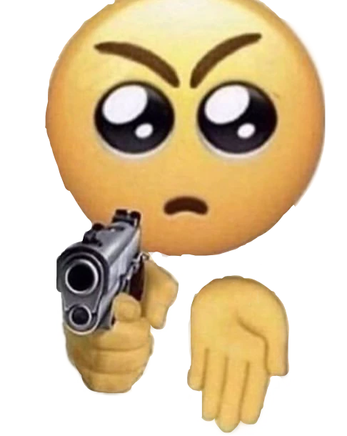 Meme Emoji Hand It Sticker By ٩ ๑ ᴗ ๑ ۶ Meme Emoji Hand It Sticker By ٩ ๑ ᴗ ๑ ۶