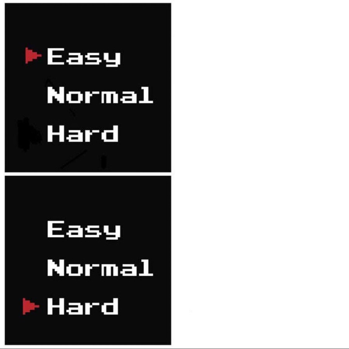 Hard memes. Easy Мем. ИЗИ ИЗИ Мем. ИЗИ Медиум Хард. Easy normal hard Мем.