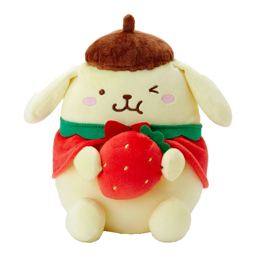 pompompurin strawberry plush