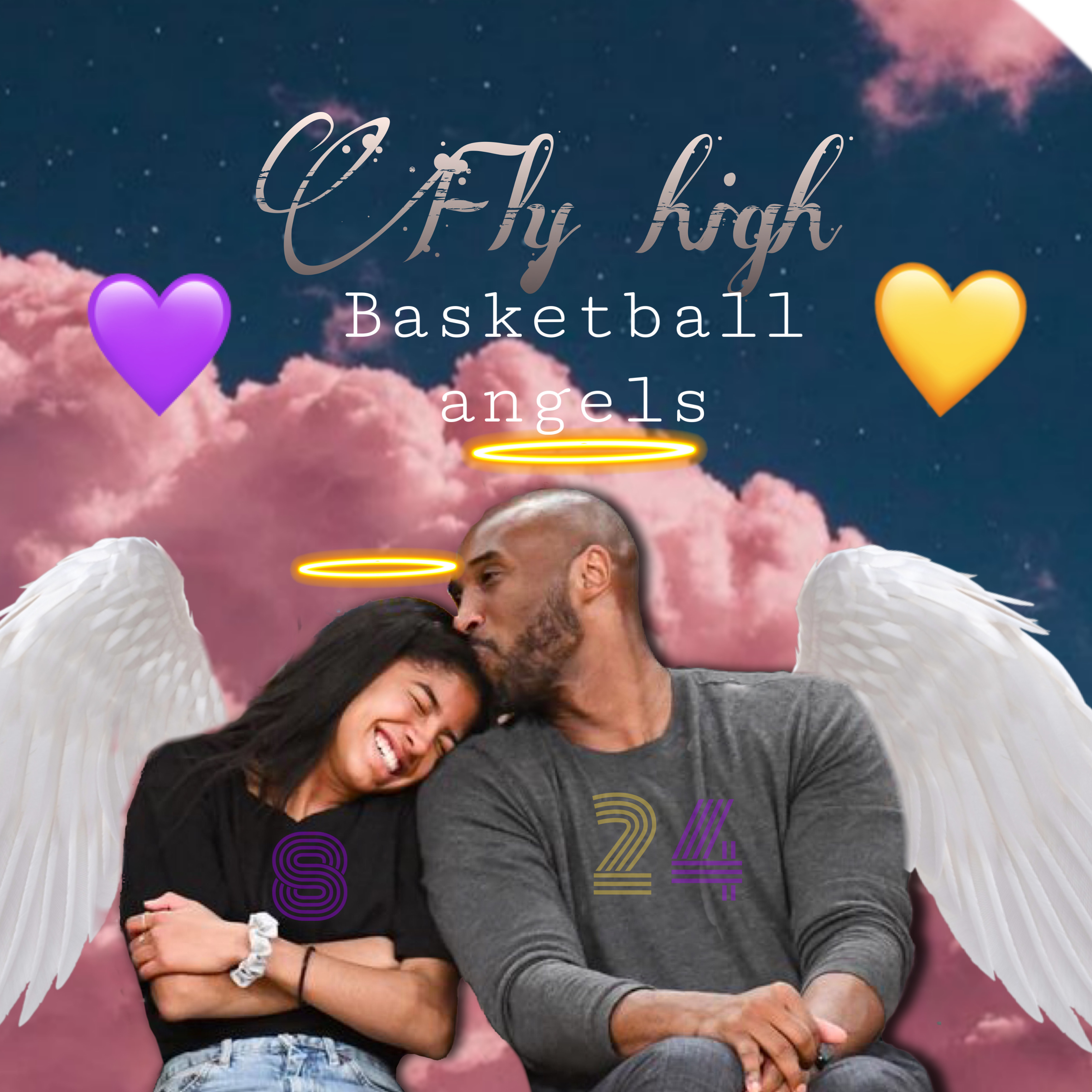 Kobe Bryant Gigi Basketball Love Dad Image By Ari