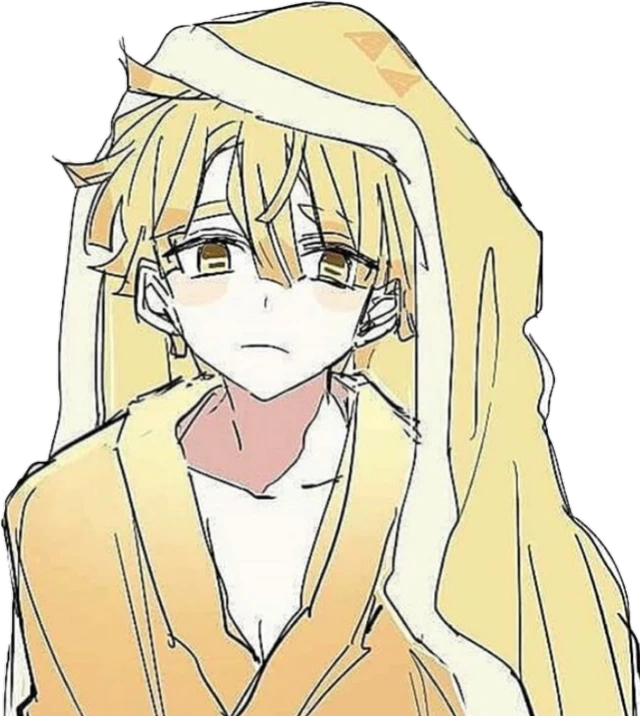 鬼滅の刃我妻善逸霹靂一閃黄色布団イラストsticker By 鬼滅の刃我妻善逸霹靂一閃黄色布団イラストsticker By