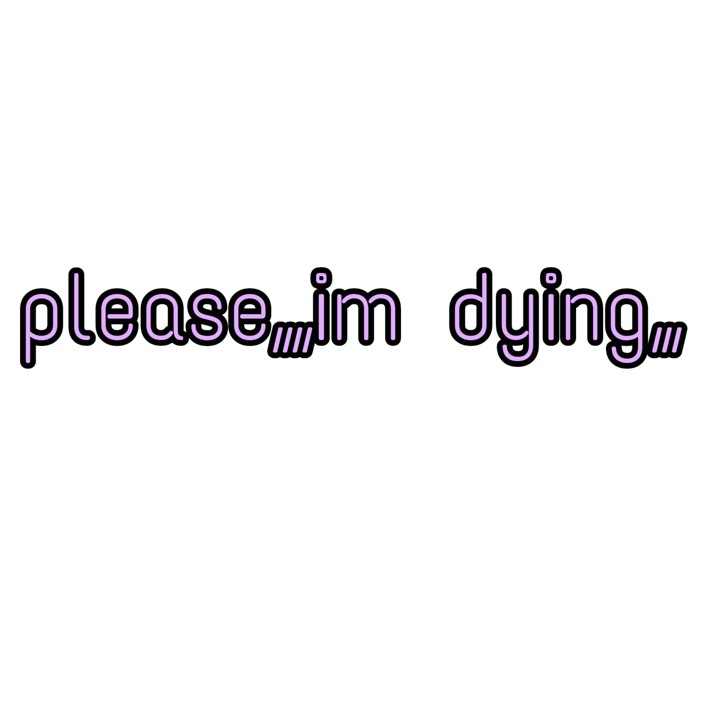 dying-dead-death-please-imdying-sticker-by-gokuharagonta