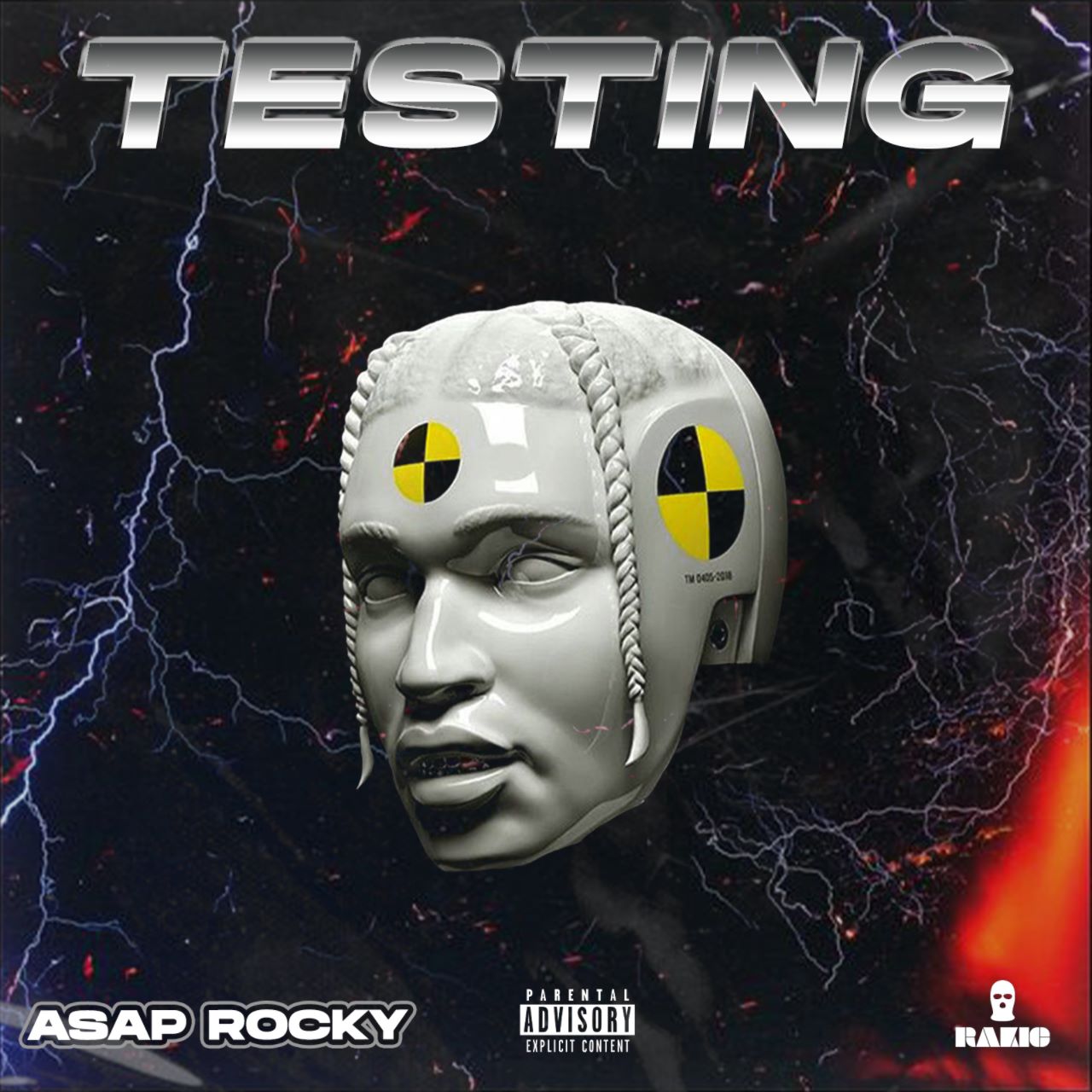 asap rocky testing album cover