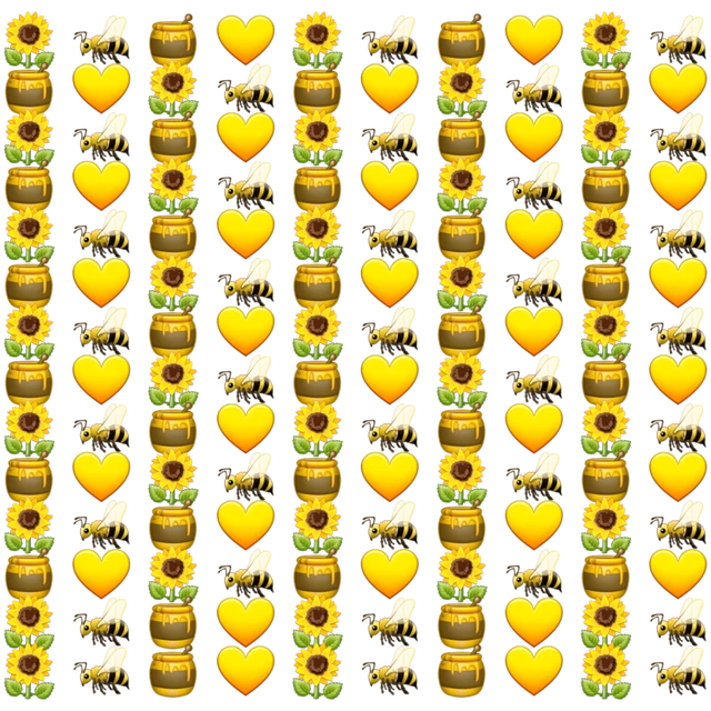Aesthetic Background Yellow Sticker By Mhxluv