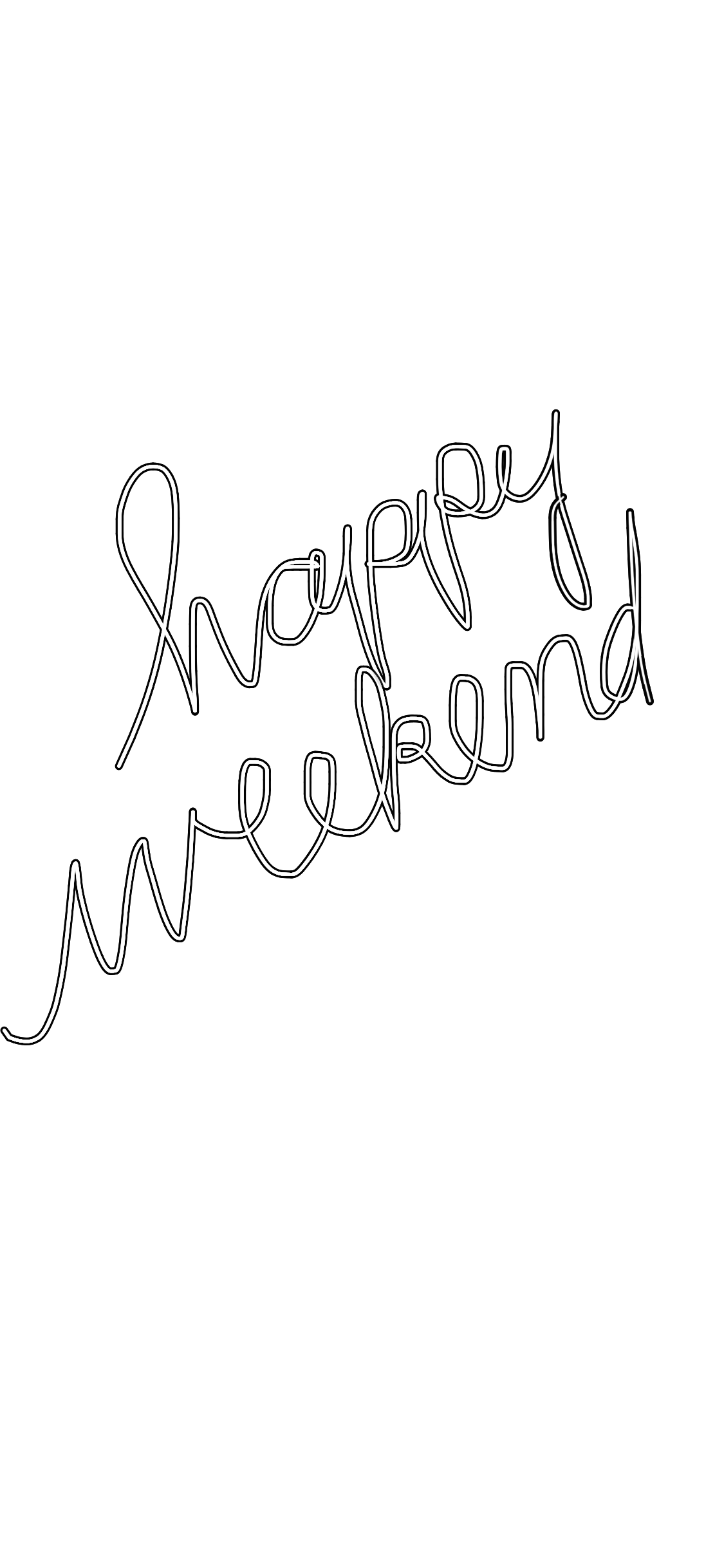 Happy Weekend Happyweekend Sticker By Ninaslifeblog 6036