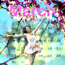freetoedit nature naturelovers calendario marzo srcmarchcalendar