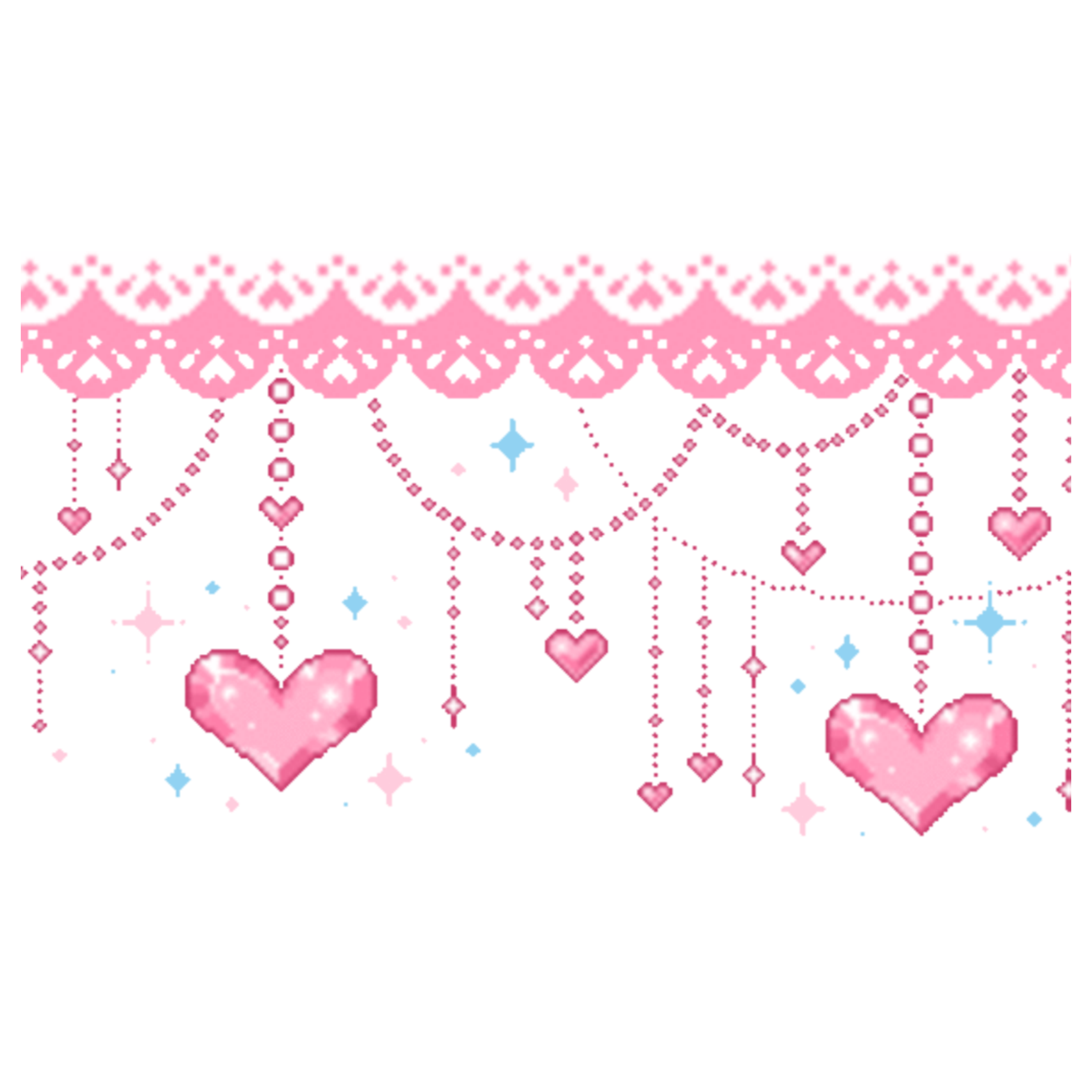 Cute Kawaii Pixel Pastel Rosa Sticker By Yuozukiee 3570