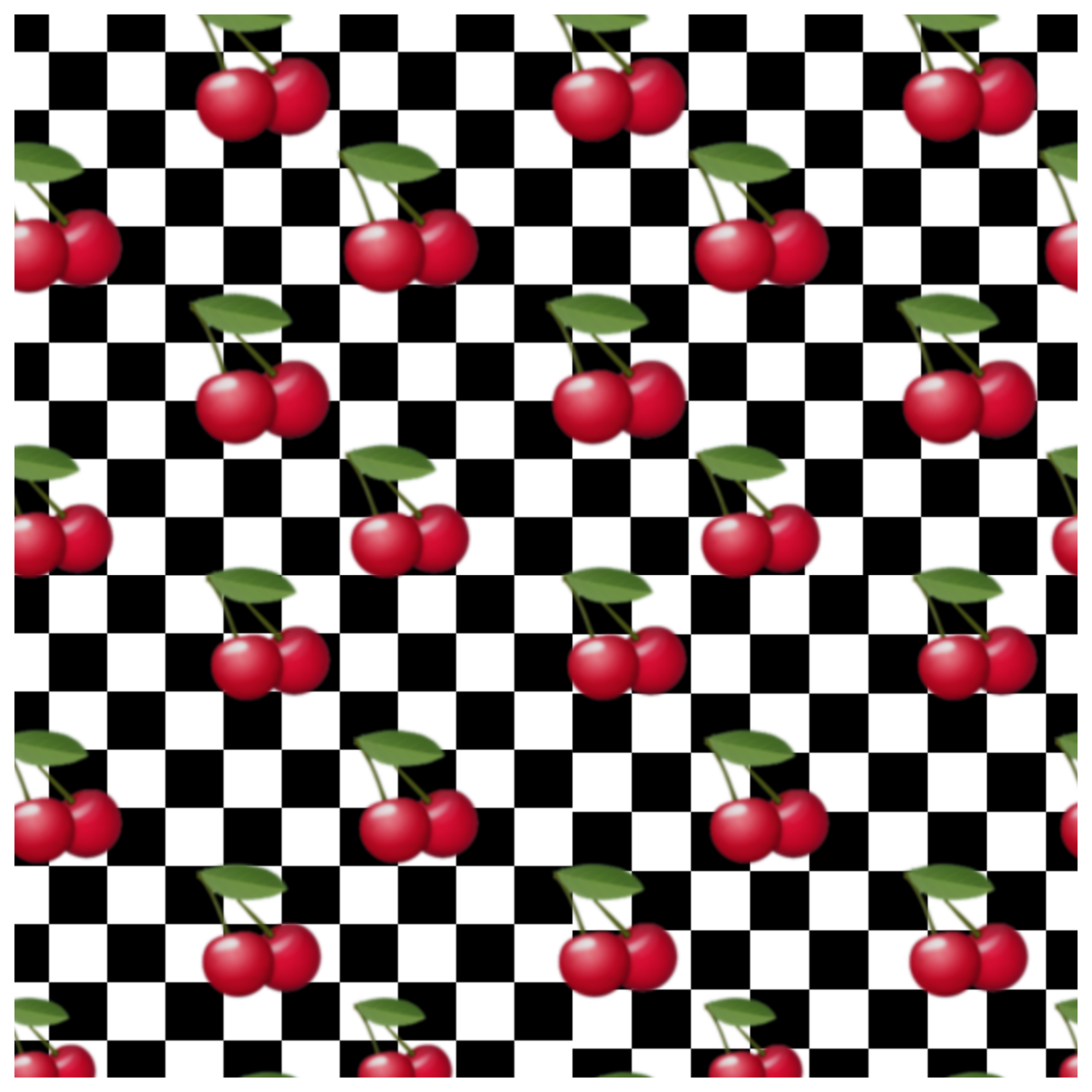 Aesthetic Red Checkered Background