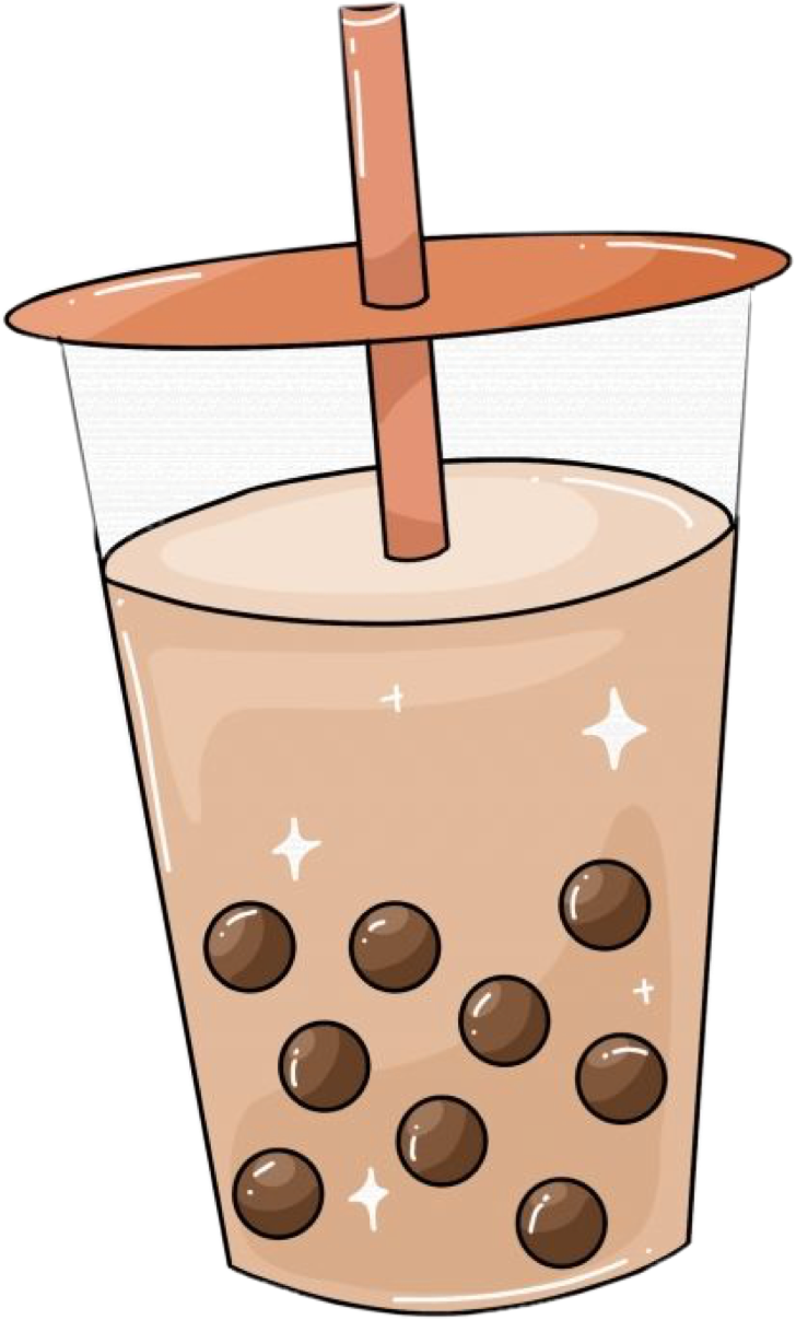 Как нарисовать bubble tea