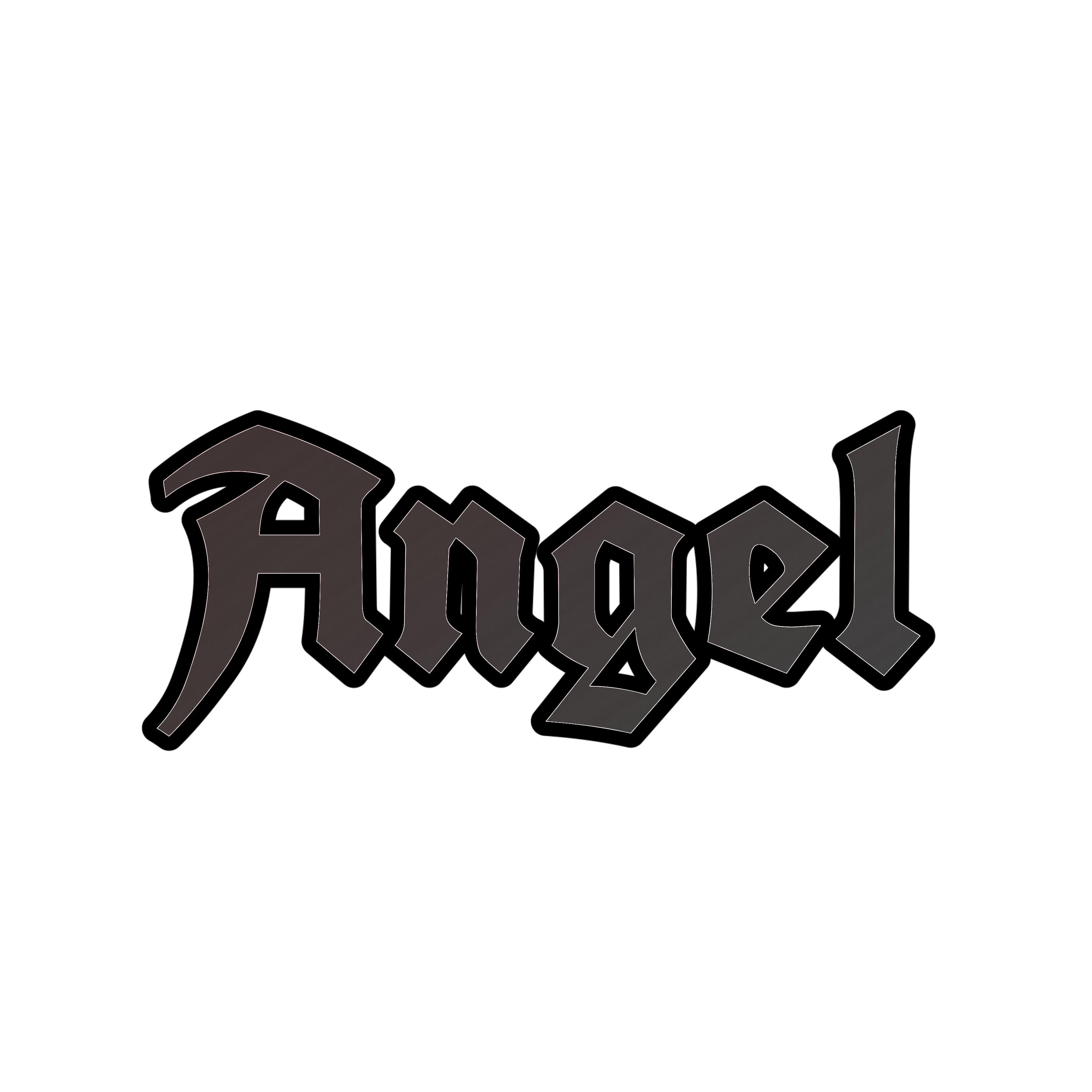 angel goth dark black freetoedit sticker by @mihaelazm
