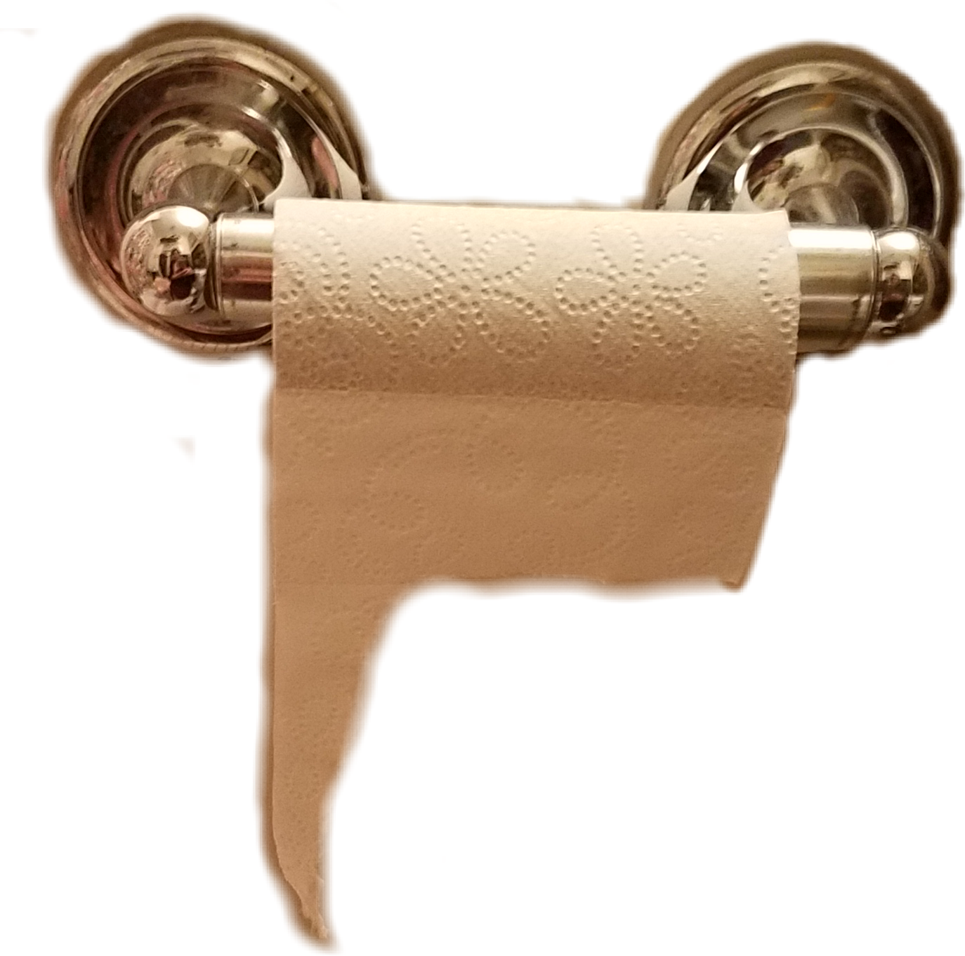 emptytoiletpaper toiletpaper sticker by @nellskingdom