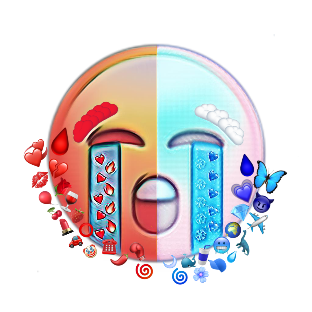 hot cold iphone emojis warm freetoedit sticker by jilliog3o