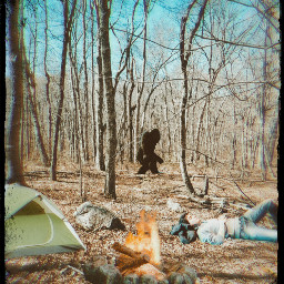 freetoedit myremix myedit camping bigfoot fccreatefromhome createfromhome stayinspired