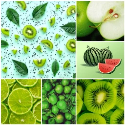 green fruit freetoedit collage kiwi ccgreenaesthetic greenaesthetic createfromhome stayinspired