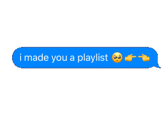 text cute playlist song music sticker by @t33nr0manc3