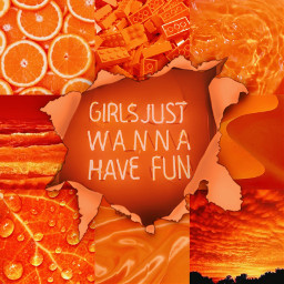freetoedit replay orange orangeaesthetic girlsjustwannahavefun