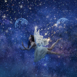 freetoedit star galaxy fairy fairytale
