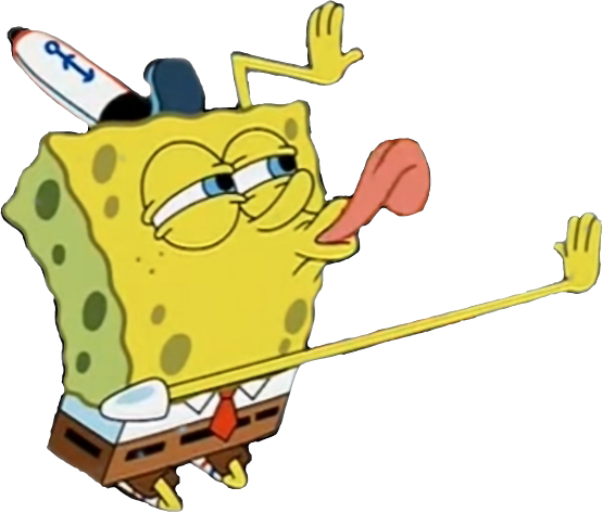 Spongebob Licking Tongue Freetoedit Sticker By Zamudiok13 5929