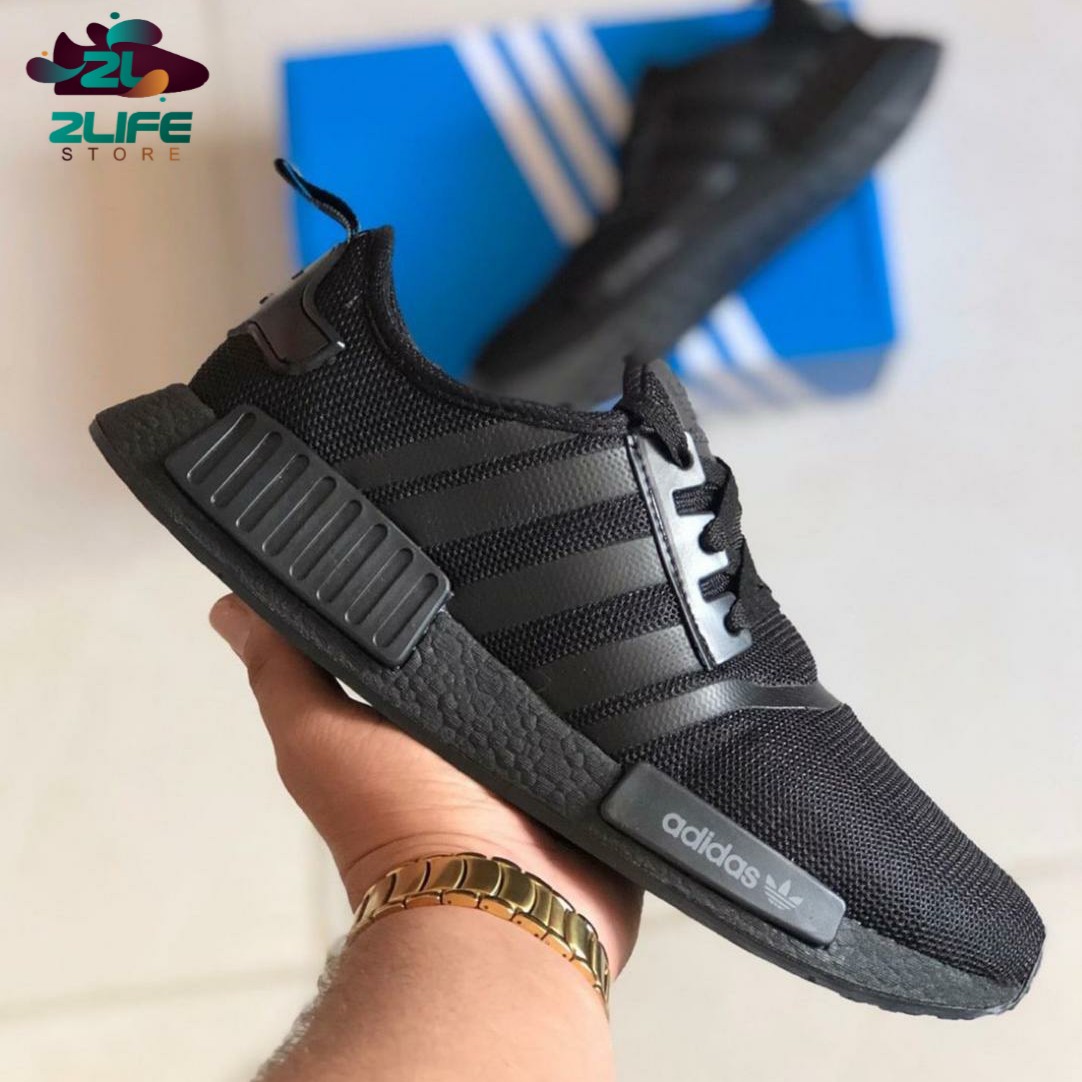 nmd preto e verde