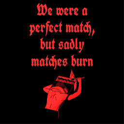freetoedit red black aesthetic match matches burn