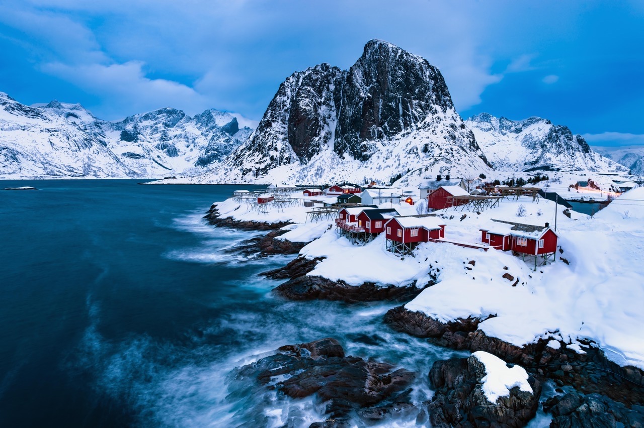 Hamnøy I Lofoten, Noruega #landscape #beach #nature #norway #northelights #aurorasborealis #lake #canadianrockies #river #lake #canadianrockie