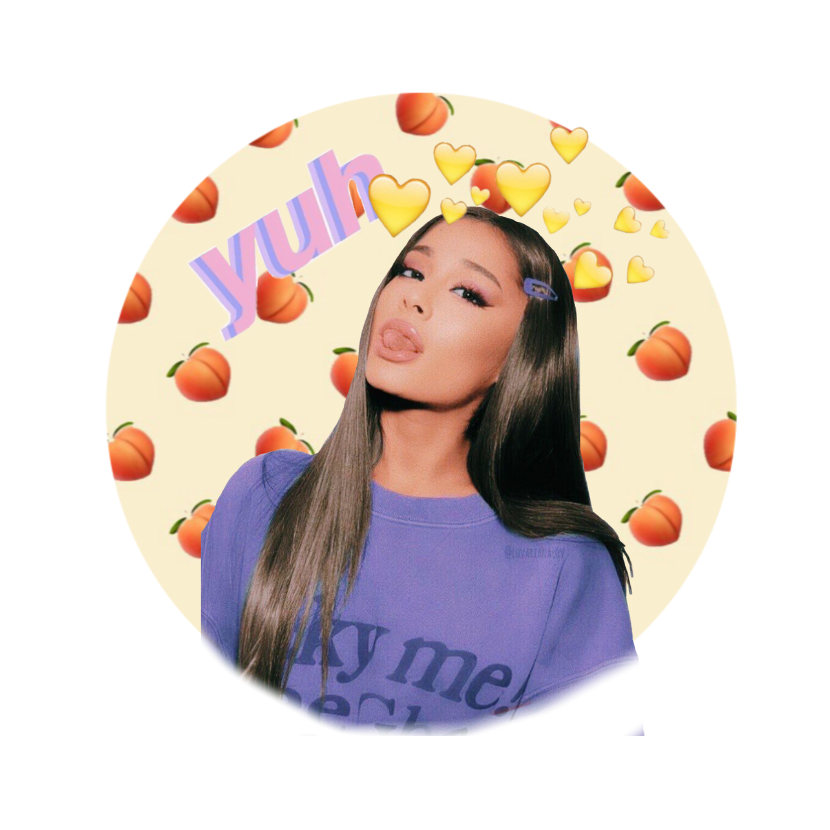 bff foryou ariana peaches sticker by @skyeisanalien