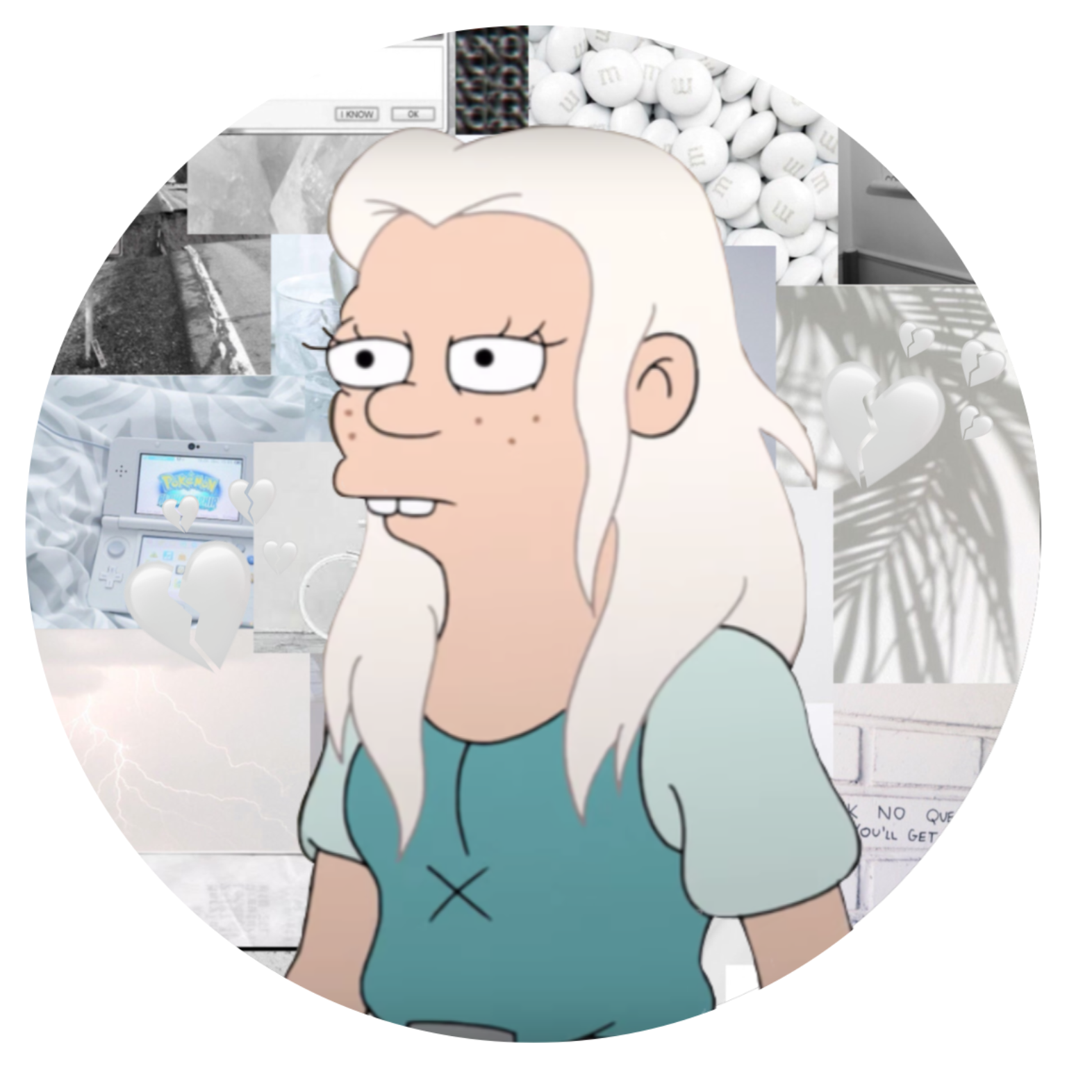 bean disenchantment freetoedit bean sticker by mina6646