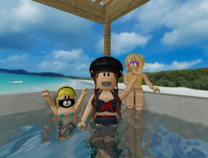 A Nice Beach Day Made In Robloc Studio Roblox