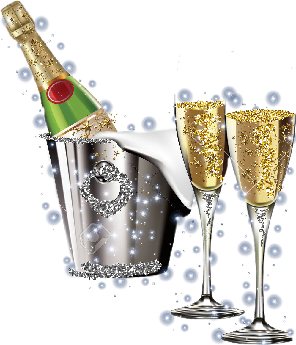 Champagne Congrats Celebracion Sticker By Ppmarly