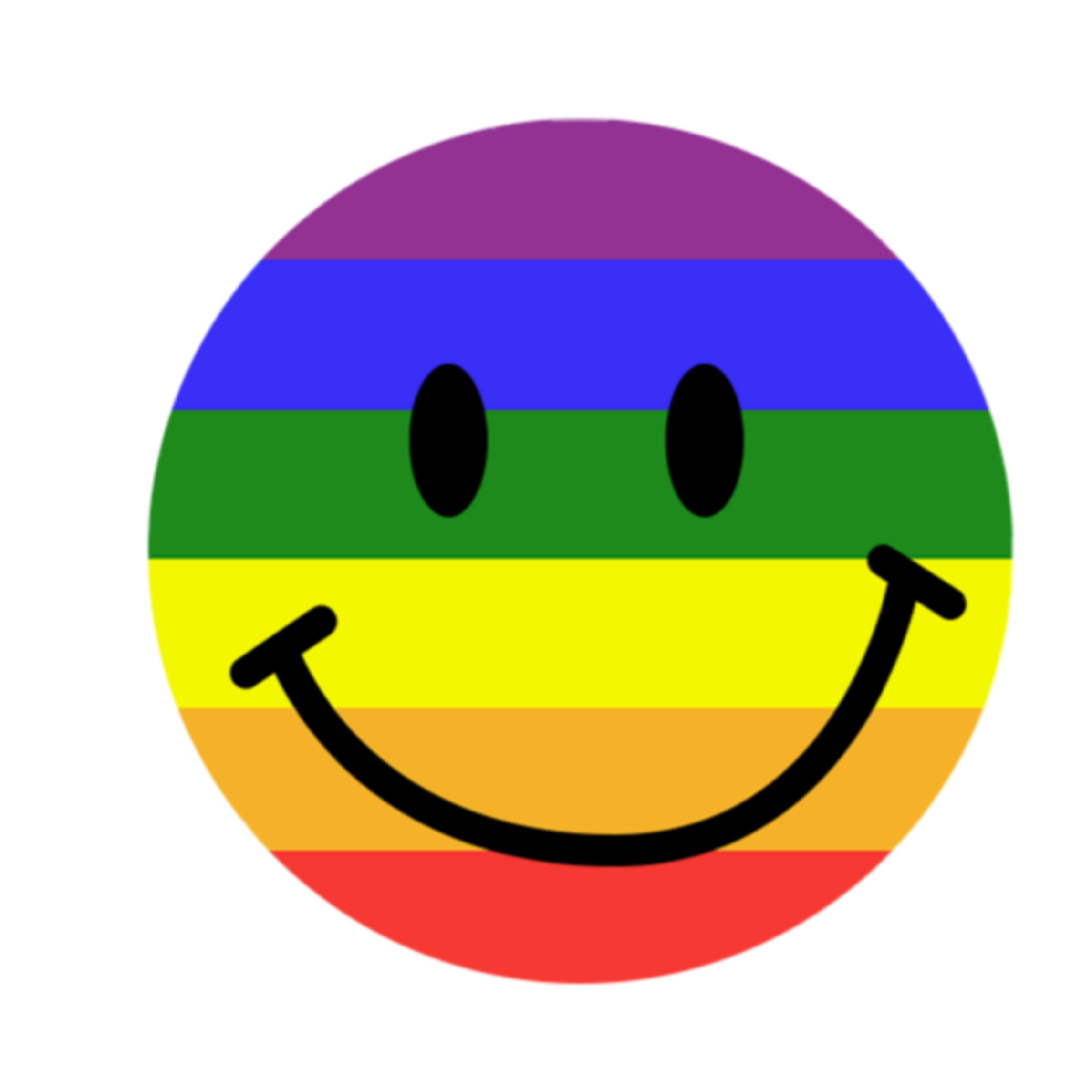 emoticon rainbow rainbowsmile sticker by @hongsup71