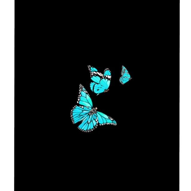 pix Blue Aesthetic Picsart butterfly blue aesthetic sticker by