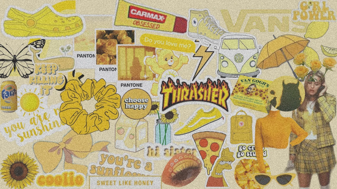 Aesthetic Thrasher Yellow Vsco Baddie Image By aesthetic thrasher yellow vsco baddie