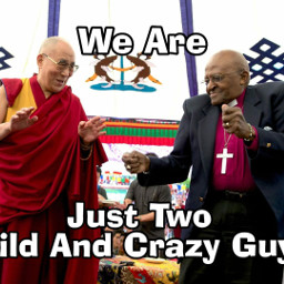 freetoedit picsart dalailama desmondtutu archbishoptutu