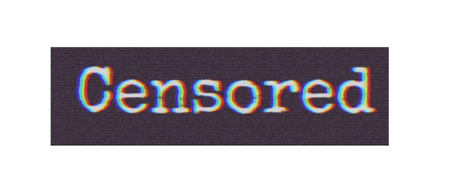 Censored Glitch Vhs Sticker By Manda Censored Glitch Vhs Sticker By Manda