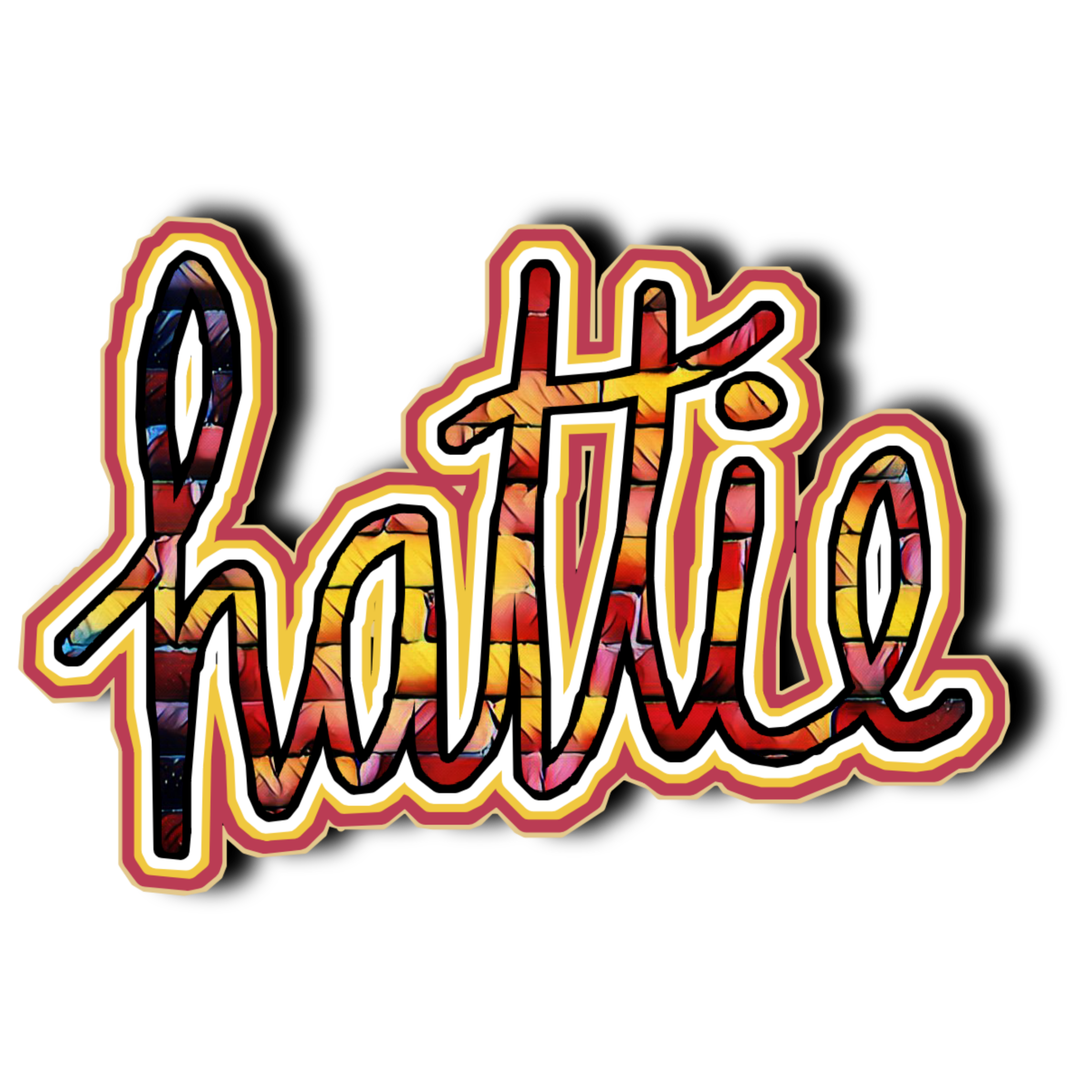 hattie names freetoedit hattie sticker by lazydaisyg