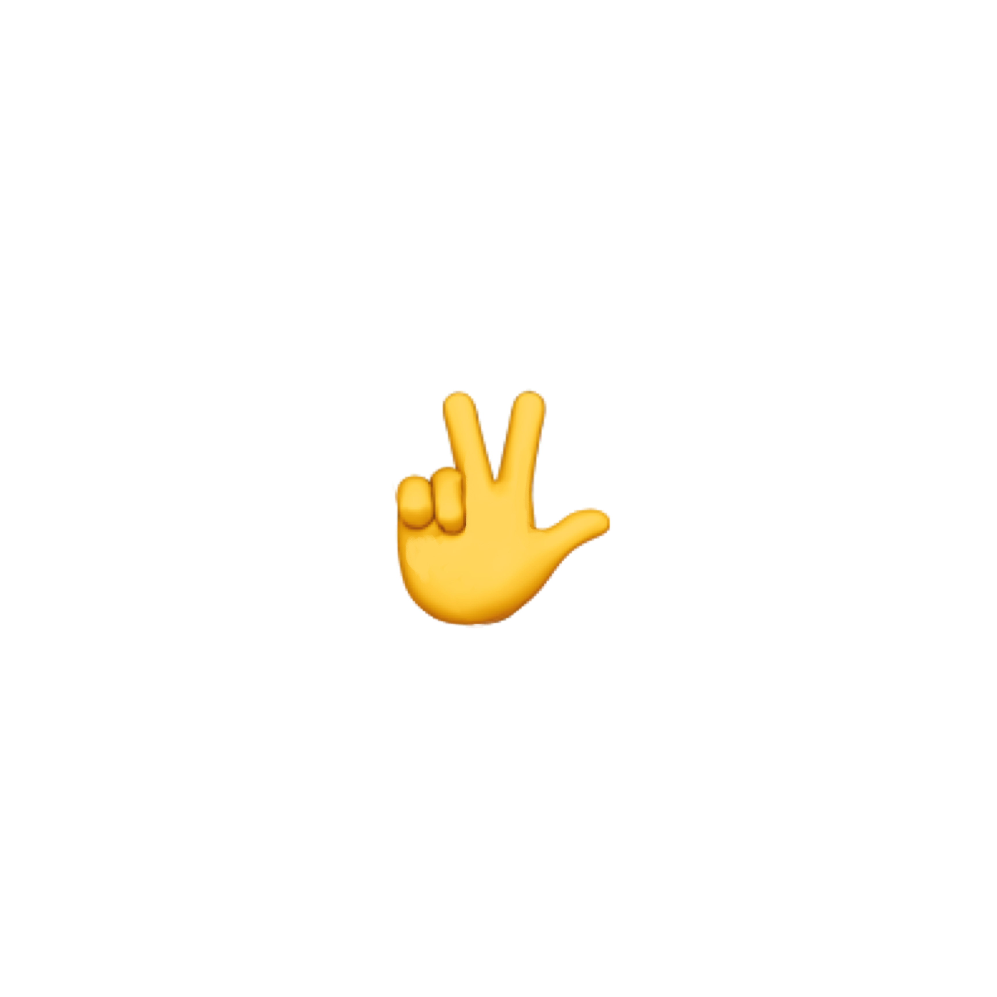 freetoedit fingers hand 3fingers emoji sticker by axoubou