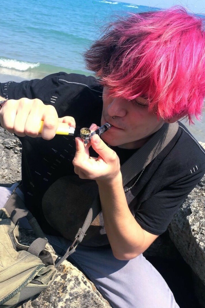 Grunge Eboy Boy Hair Pink Core Drugs Image By Kayla