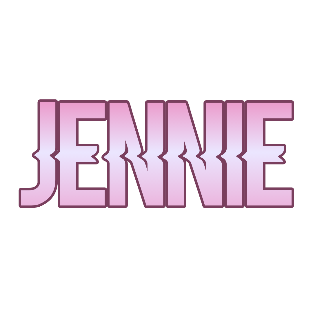 Descubrir 56+ imagen blackpink jennie logo - Viaterra.mx