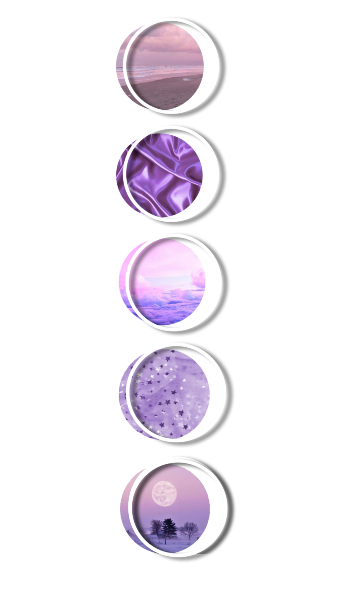 freetoedit purple aesthetic circle sticker by @zoesosaduque