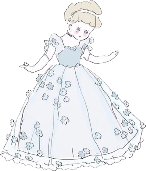 Caho シンデレラ Princess Sticker By ぁゃ Caho シンデレラ Princess Sticker By ぁゃ