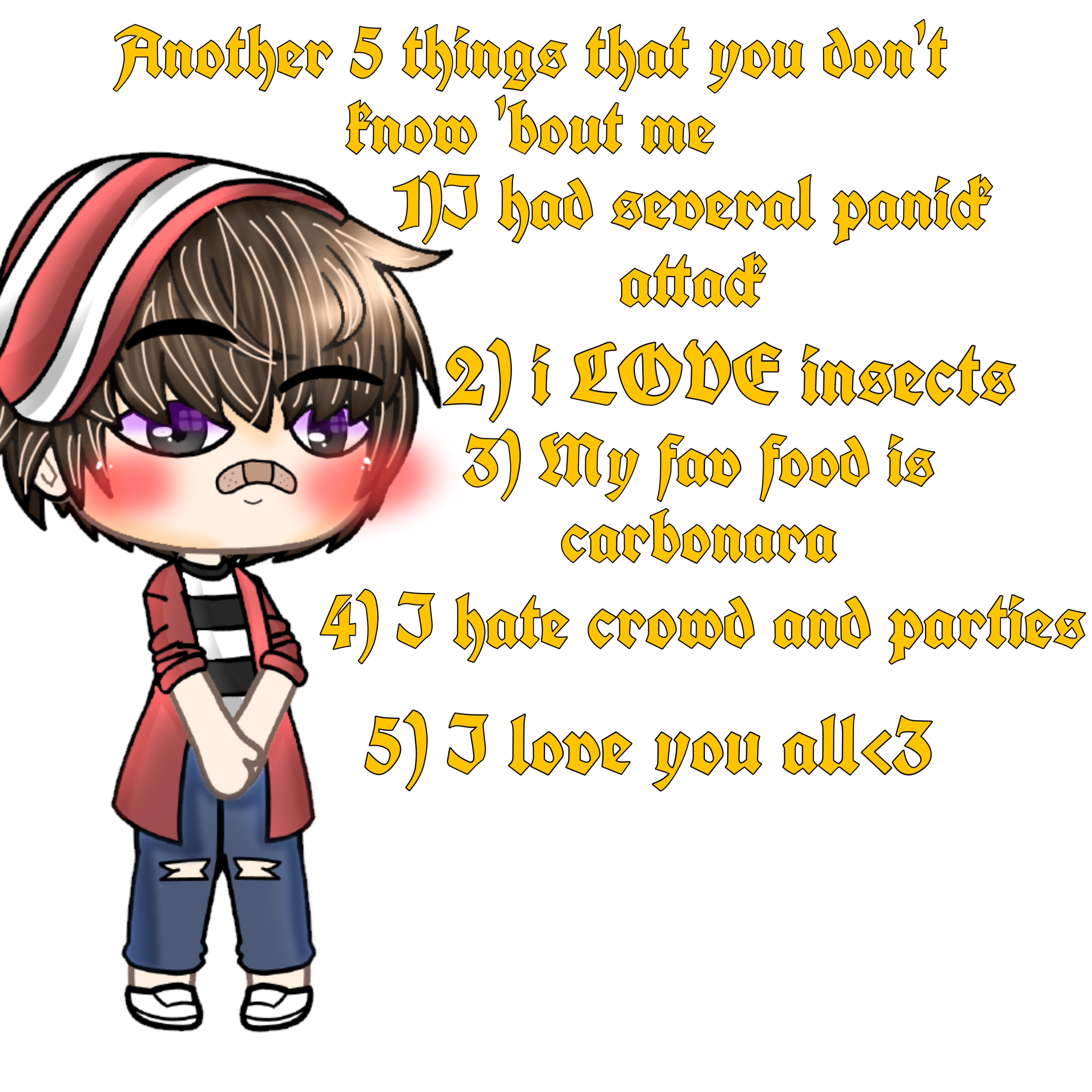 Gacha Life 5things Lol Sowy Image By 男の子