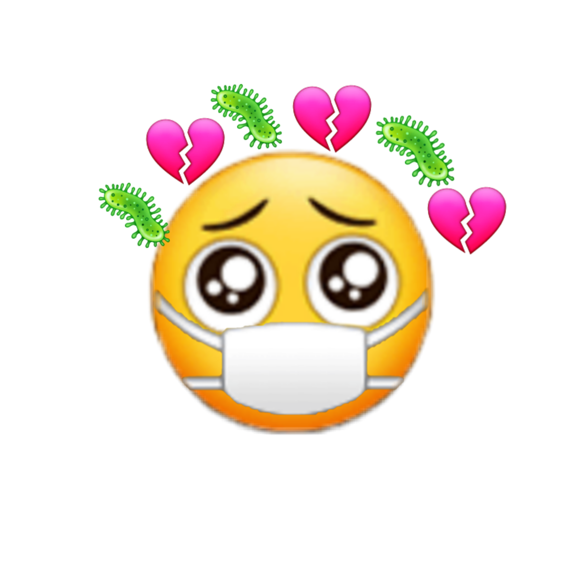 corona freetoedit #corona sticker by @celi2891